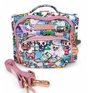 Tokidoki x JuJuBe Bestie Kawaii Retreat Mini BFF Diaper Crossbody Bag Pink NWT